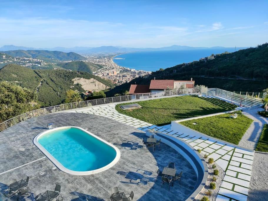 Appartamento Emma Con Piscina - Vista Mare"Tenuta Croce" Salerno Exterior photo