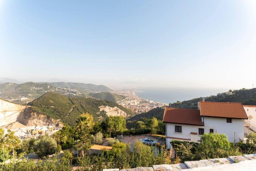 Appartamento Emma Con Piscina - Vista Mare"Tenuta Croce" Salerno Exterior photo